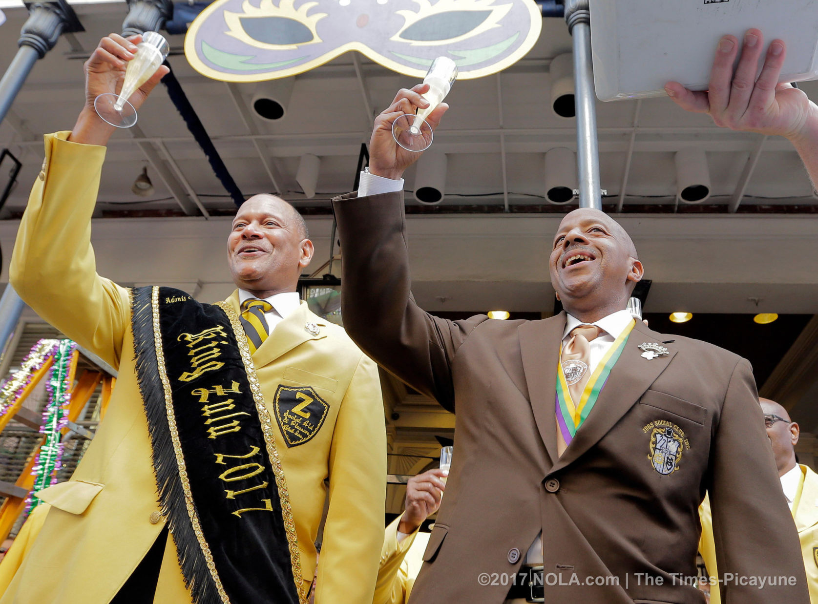 Only on Bourbon Street: Greasing of the Poles for Mardi Gras